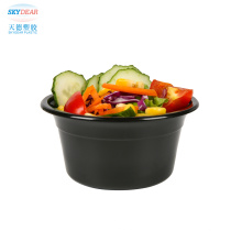 Plastic Salad Bowl Disposable Salad Bowl With Lids